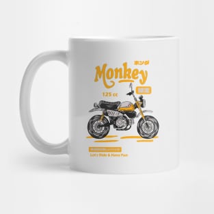 Honda Monkey - Yellow Mug